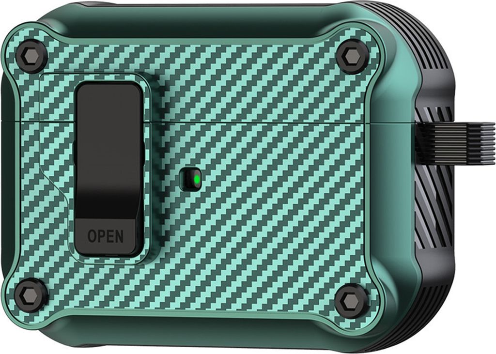 Schutzhülle für Airpods Pro2, stoßfeste Kopfhörer-Schutzhülle mit Schaltersperre, kabellose Ladeunterstützung, Anti-Fall-Kopfhörerhülle