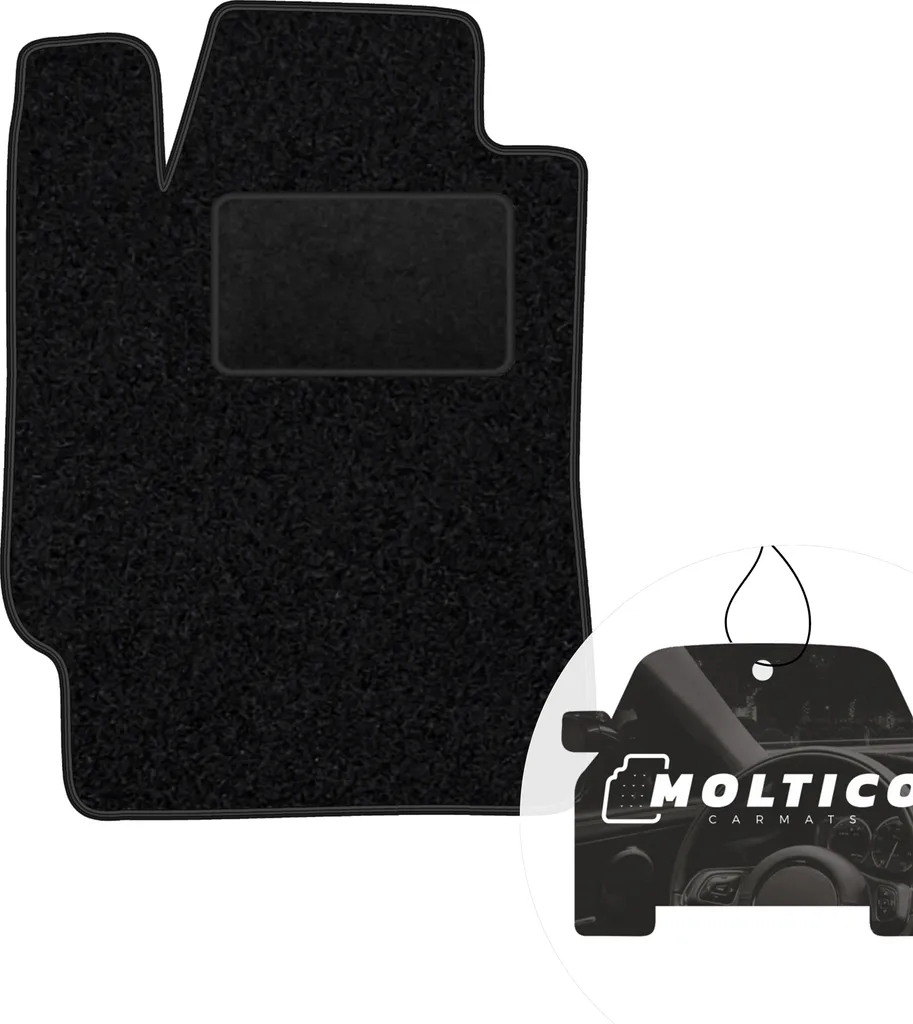 M MOTOS Tappetino Per Conducente In Velour Premium Per Renault Arkana 2019-2022 – Colore Rosso, Lato Guida, Antiscivolo, Spesso 10 Mm
