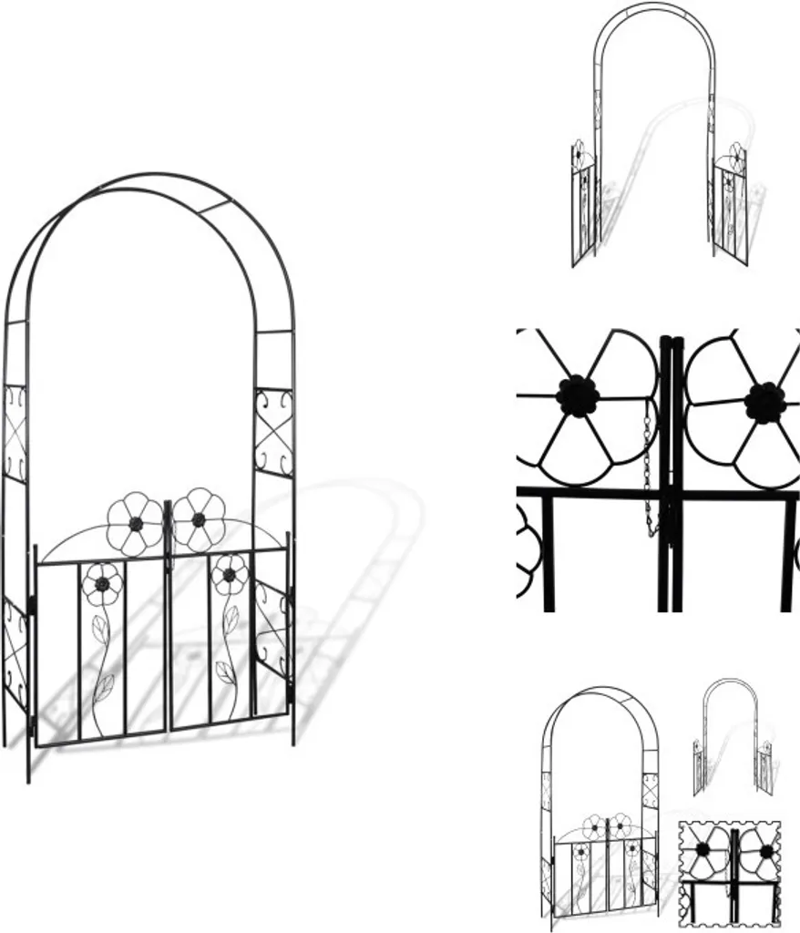 Treillis colonne de roses avec pergola en arche pour plantes grimpantes