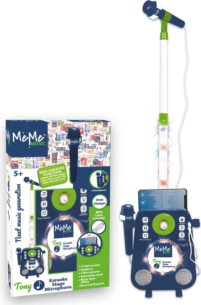 Karaoké avec microphones et haut-parleurs K12 sans fil Bluetooth