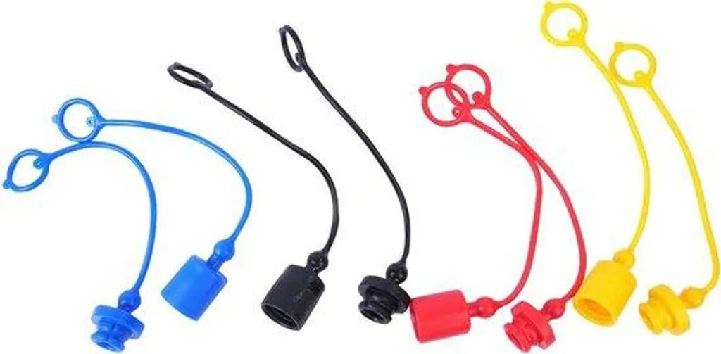 Évitez les fuites : Capuchons anti-poussière hydrauliques 3/8 - 4 pcs