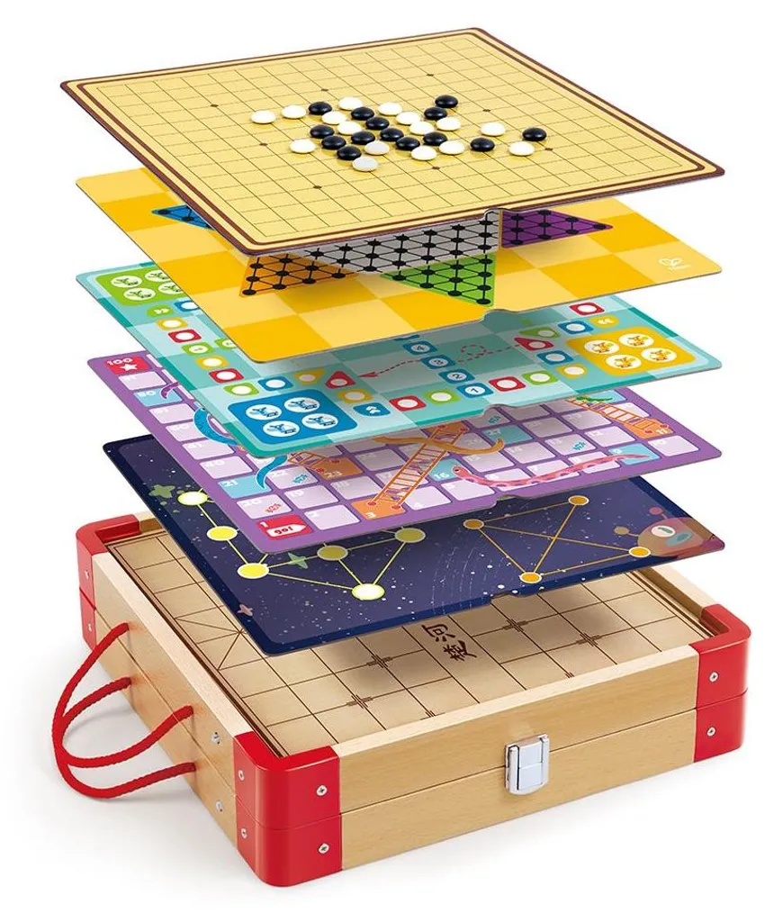 Collection de jeux classiques Hape 22 : Finissez-en avec l'ennui des enfants