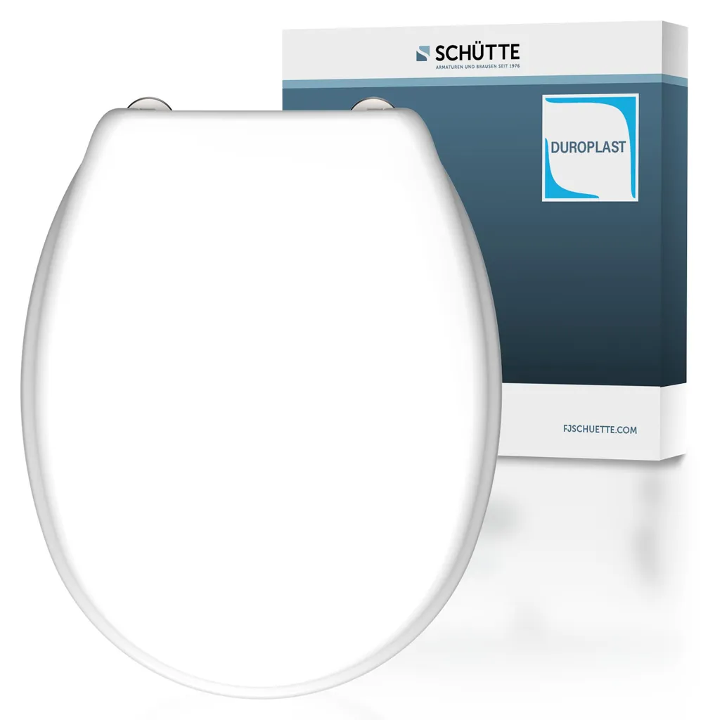 Siège WC White en plastique thermodurcissable blanc haute résistance
