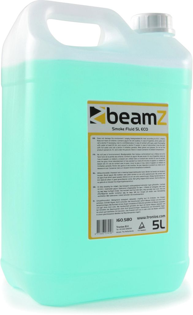 beamZ FSMF5E-G Liquido per fumo 5 L Standard Verde Immagine del prodotto 