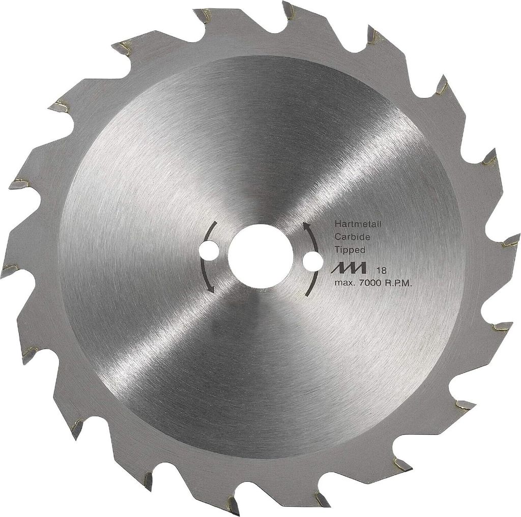 kwb Kreissägeblatt 184 x 16 mm, Germany, schneller Schnitt, Sägeblatt geeignet für Weich- und Hartholz, Tischlerplatten und Spanplatten
