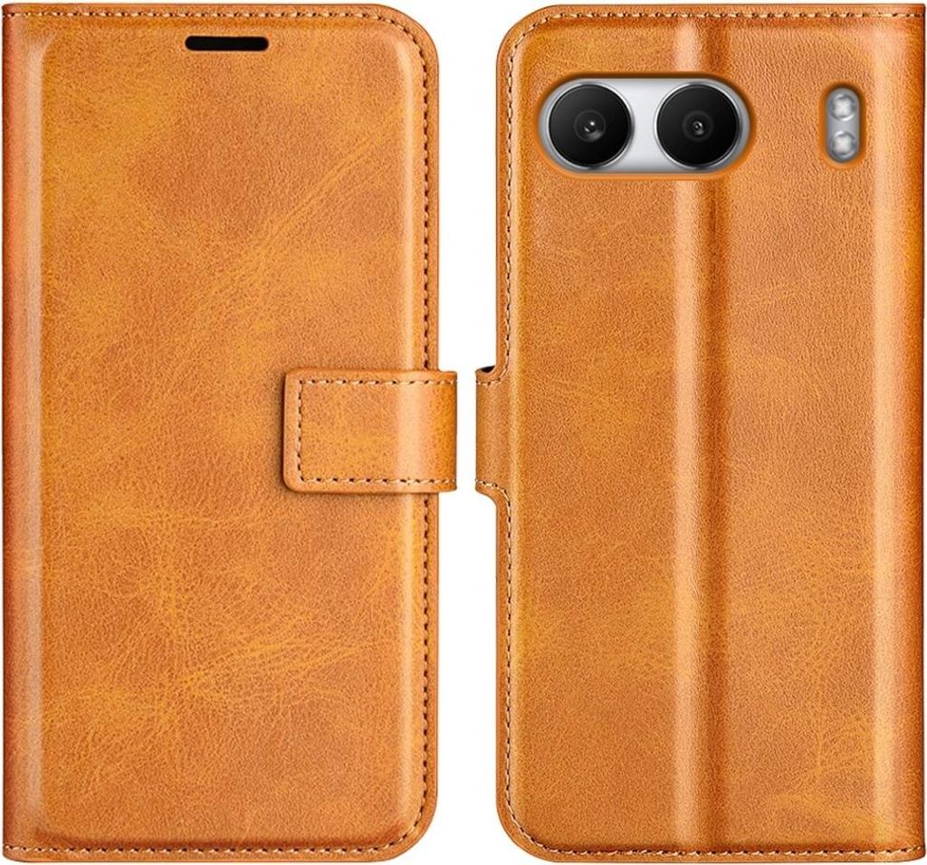OnePlus Nord 4 Hülle - Coverup Deluxe Klapphülle - Braun