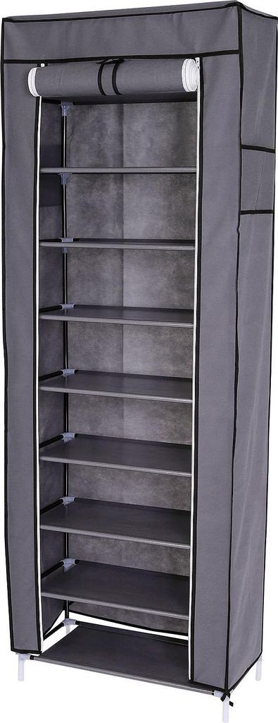 dibea Stoffkleiderschrank, faltbarer Schuhschrank mit 10 Produktbild 