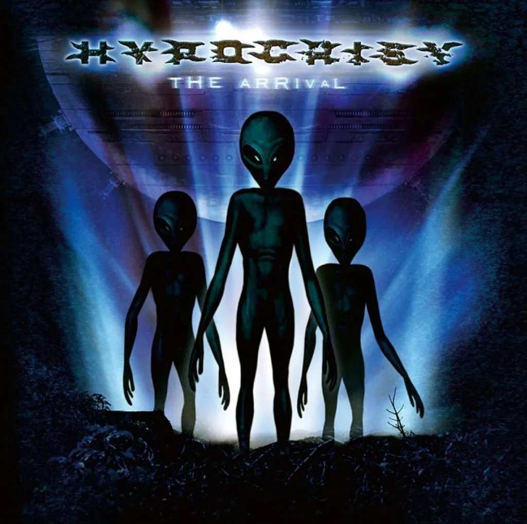Vinyle Hypocrisy The Arrival Edition Anniversaire Bleu Phosphorescent