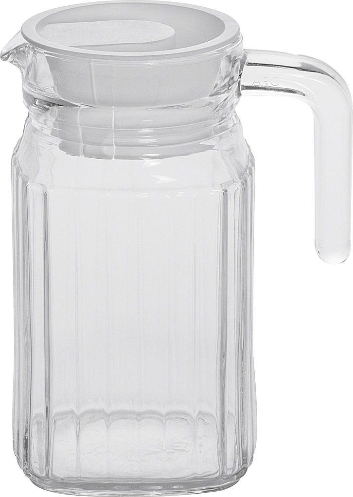 Luminarc, caraffa da frigo con coperchio, Quadro, 500ml, Immagine del prodotto 