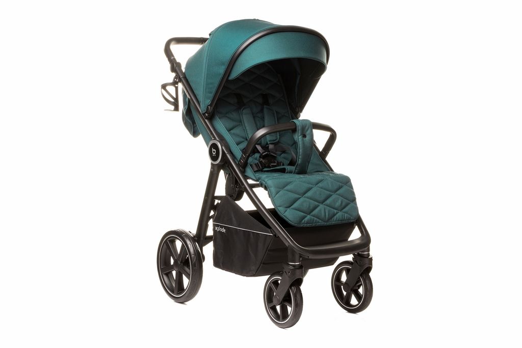 4Baby Premium Xplode Lite Teal Green kočík, zelený, vhodný Obrázok produktu 