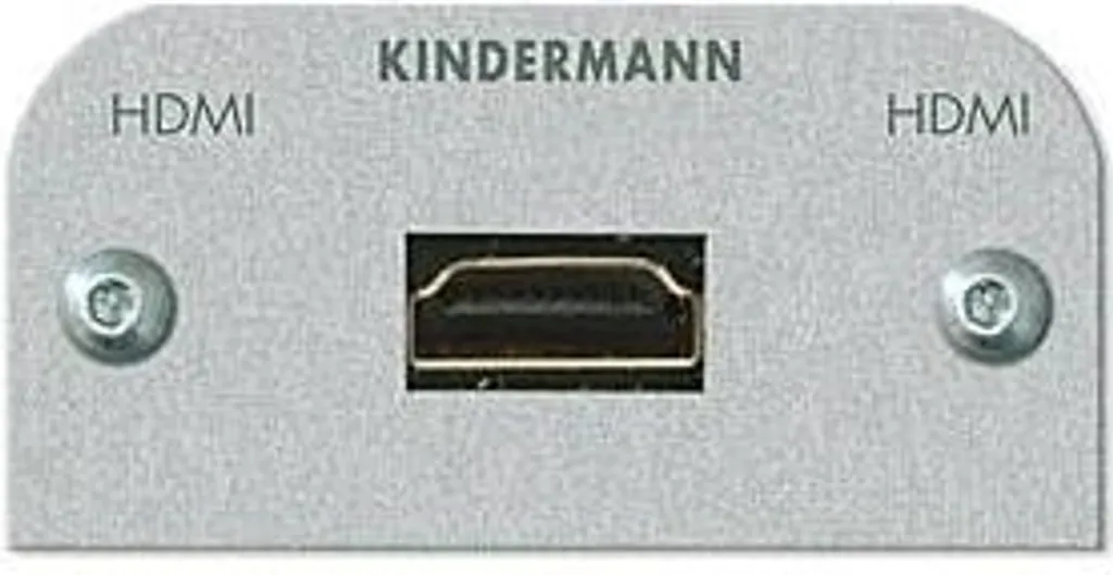 Insert HDMI 19 Pin avec Fouet Kindermann 7441-561 Montage Flexible 54mm