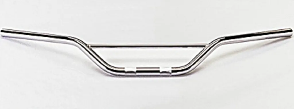 Guidon Moto Cross 22mm FEHLING Chromé 79.5 cm pour Position Droite
