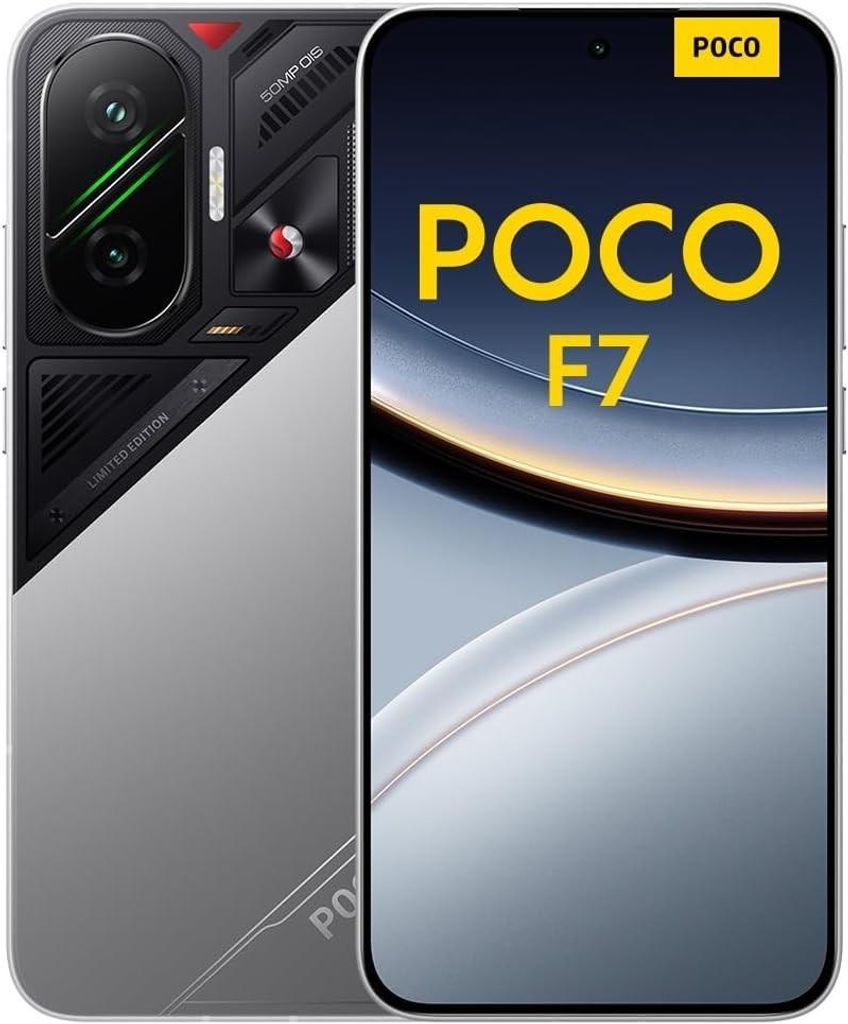 Xiaomi POCO F7 5G Smartfon 12/512 GB 6,83" 6500mAh Srebrny Zdjęcie produktu 