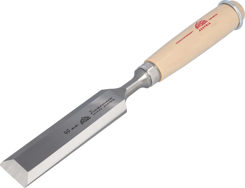 Stubai 40mm: Scalpello da Falegname ad Alta Precisione HRC 61