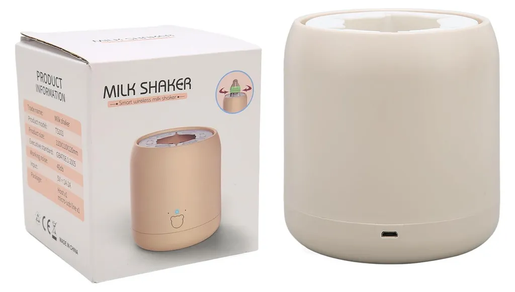 Mélangeur automatique de lait bébé rechargeable USB pour les sorties