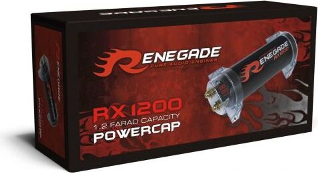 RENEGADE Kondensator buforowy 1.2 F Farad RX1200 Farad Zdjęcie produktu 4
