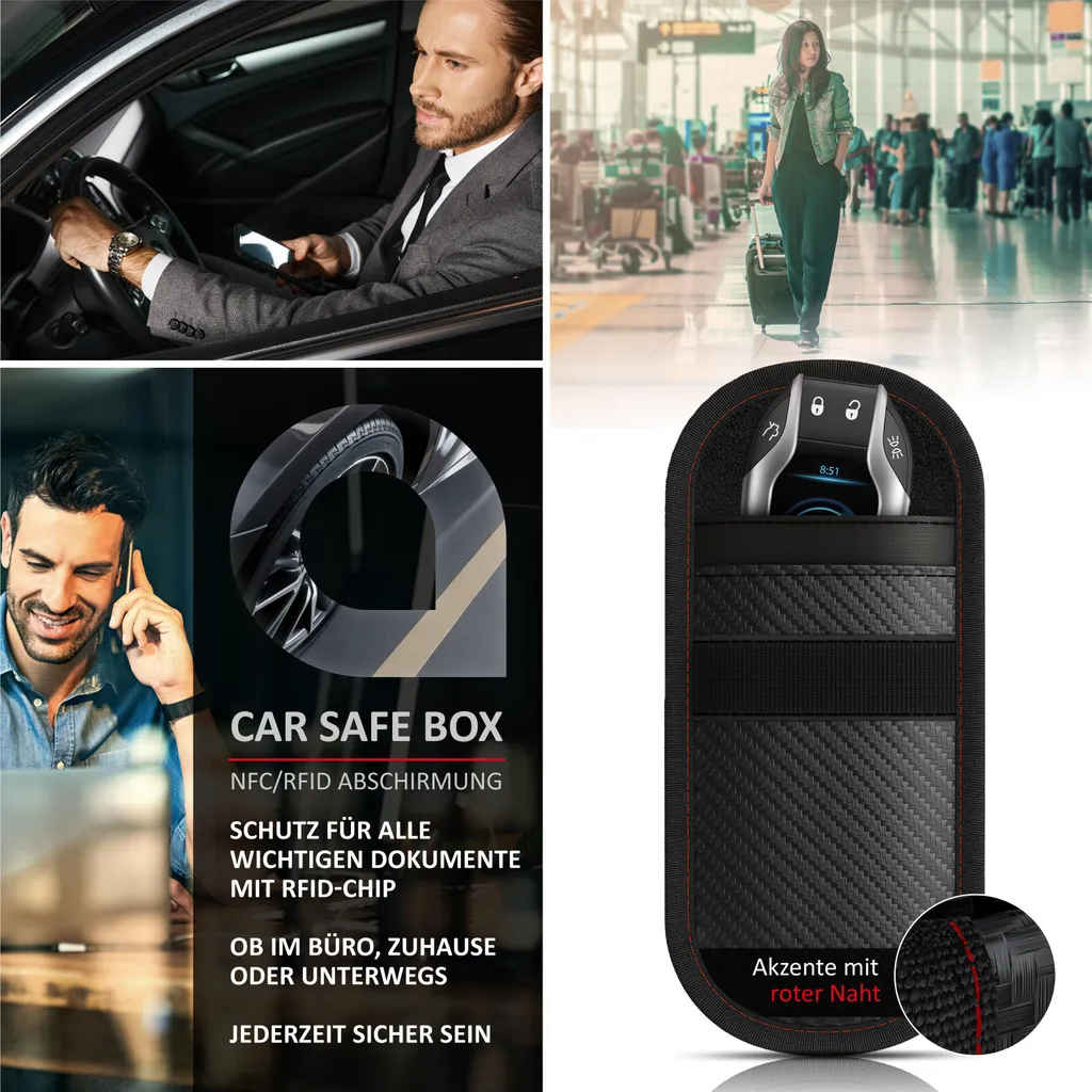 Set Aplic Luxury Protection: Box Faraday e Custodie RFID Premium - 6