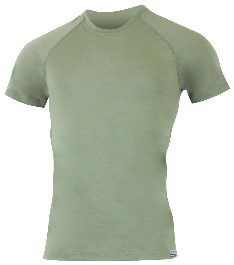 QUIDO Herren Merinowoll-Kurzarm-T-Shirt