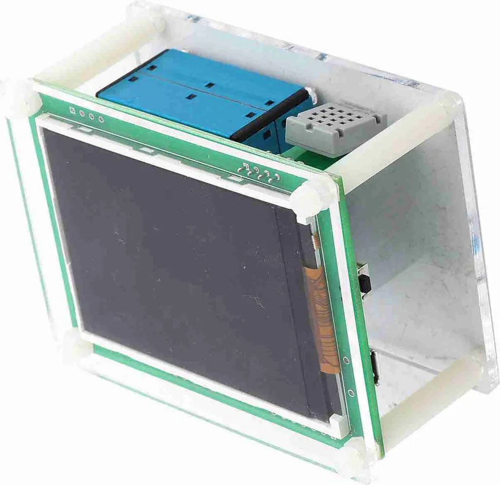 Testeur d'air numérique multifonction PM2.5 avec écran couleur LCD
