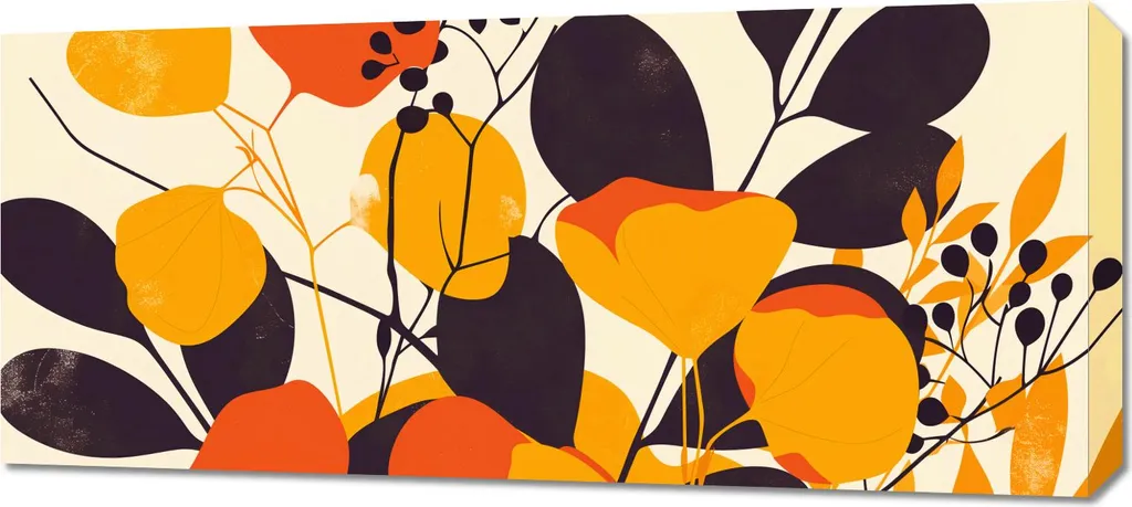 Quadro 90x40 cm Paletta da giardino