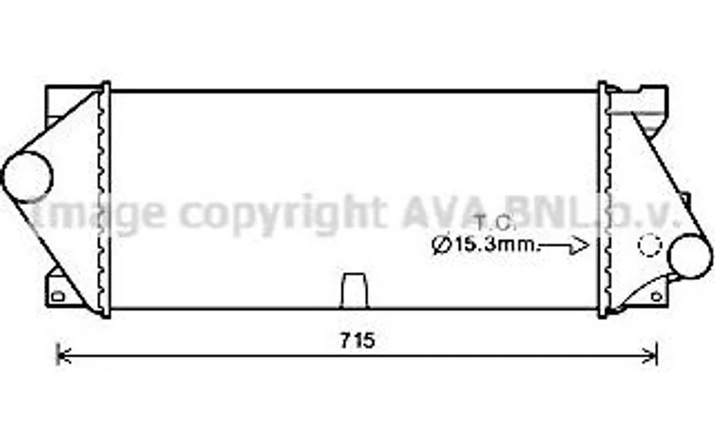 Refroidisseur Turbo Classe M - Réparer le Système d'Admission AVA MSA4677
