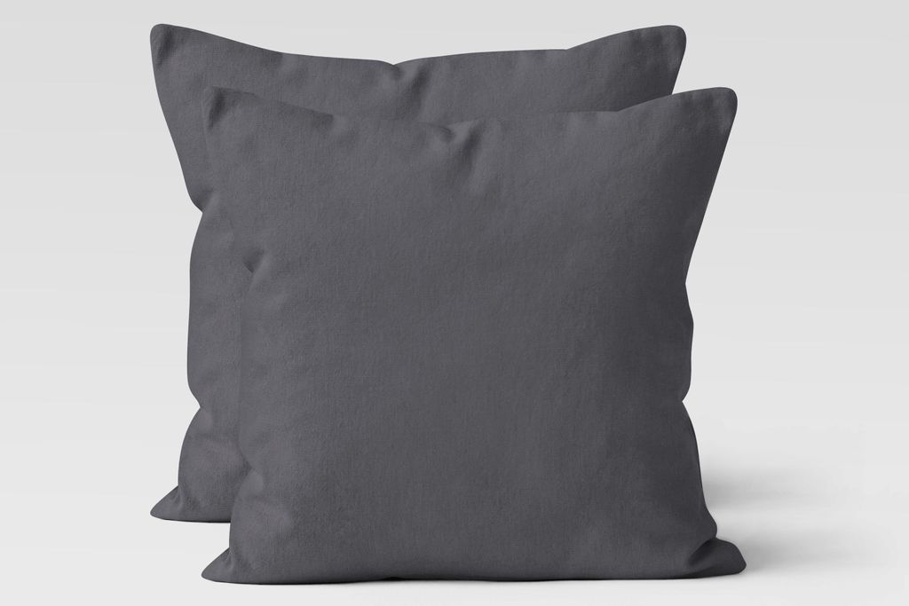 2er Set Renforcé UNI Kissenhüllen 80x80 cm Kopfkissen Produktbild 