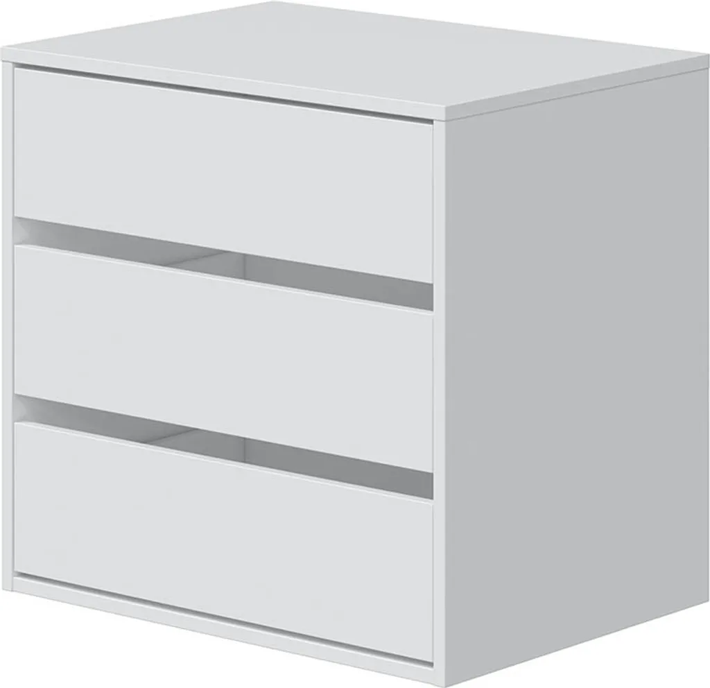 Schubkasteneinsatz Arc Blanc 60x57x44 cm - Aménagement pour Armoire