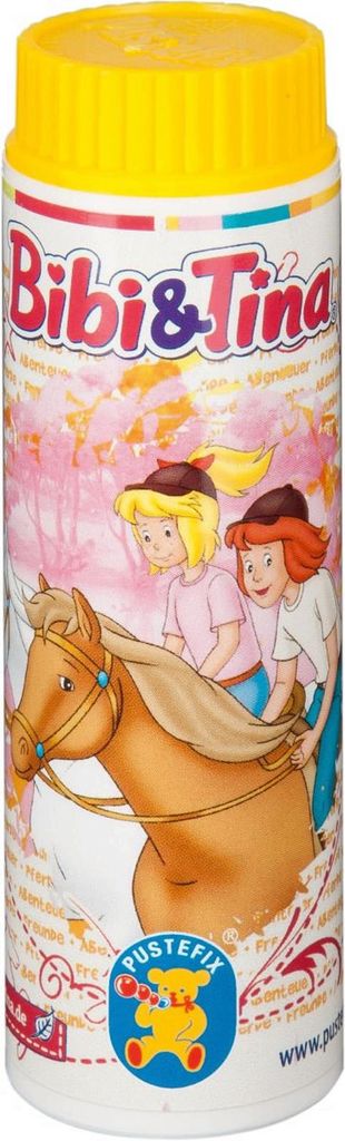 Pustefix - Kleinpackung - 42 ml - Seifenblasen - Bibi und Tina - 1 Stück - Bubbels - Seifenblasen für Kinder & Erwachsene