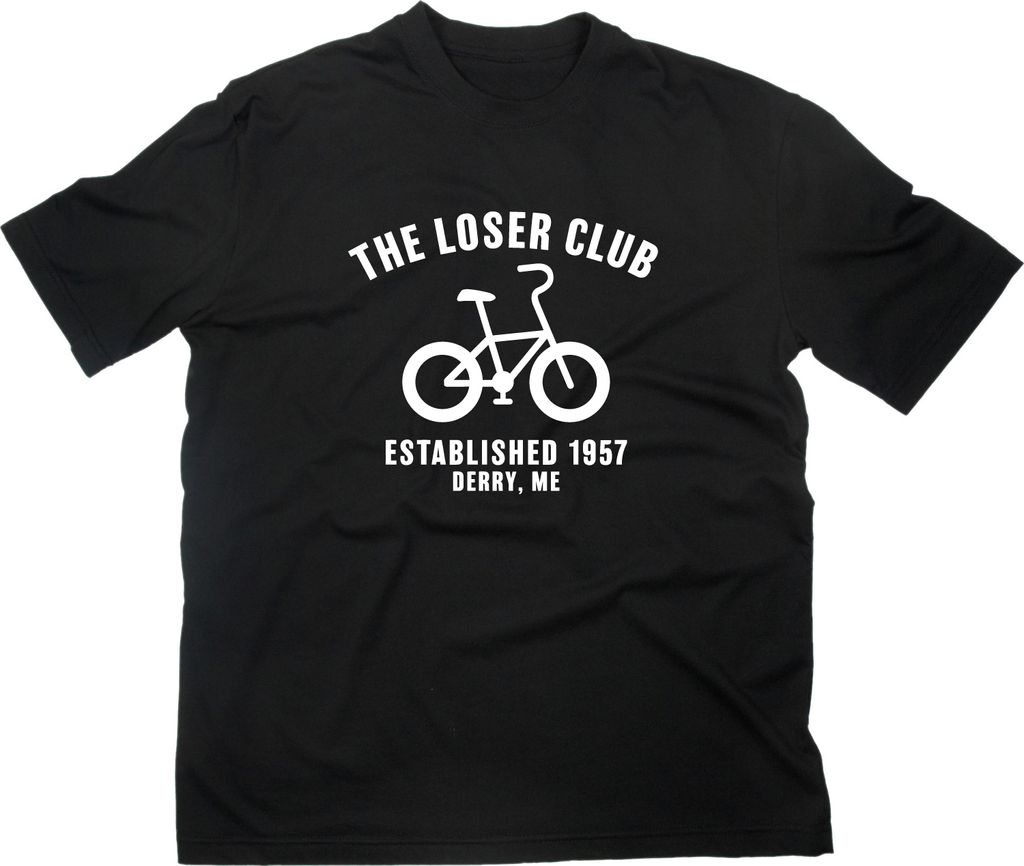 Styletex23 T-Shirt The Loser Club Fahrrad Logo, schwarz, L