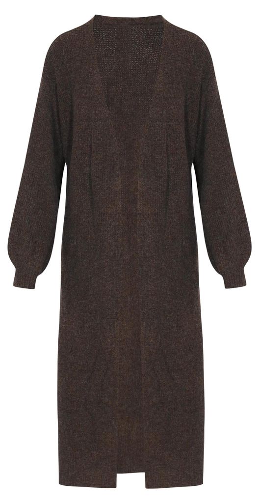 AODA damen strickjacke - braun, M/L