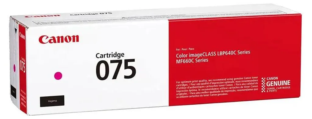 Toner Canon 075 M Magenta pour des Impressions Pro Nettes et Claires