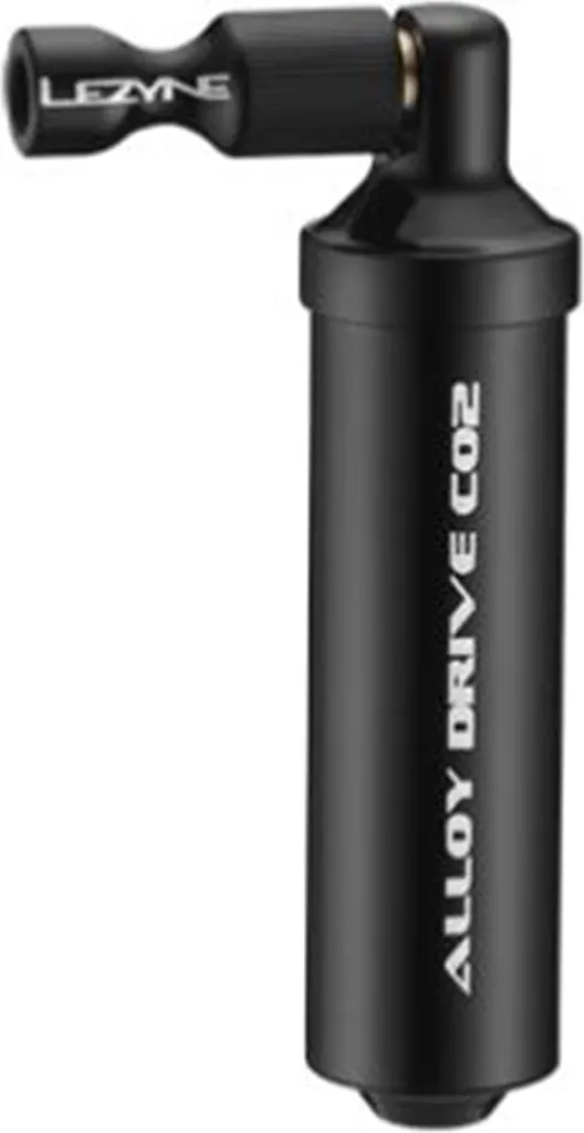 Gonfleur CO2 Vélo Lezyne Alloy Drive Noir pour Valves Presta Schrader