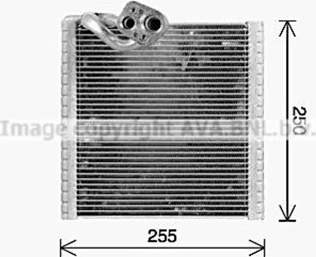 Évaporateur de climatisation pour Renault Kangoo - Modèle AVA RTV668