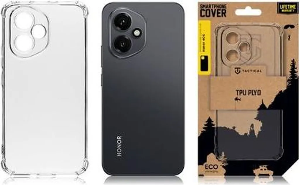 Custodia Honor 400 Trasparente TPU Plyo - Eleganza Protettiva Tattica