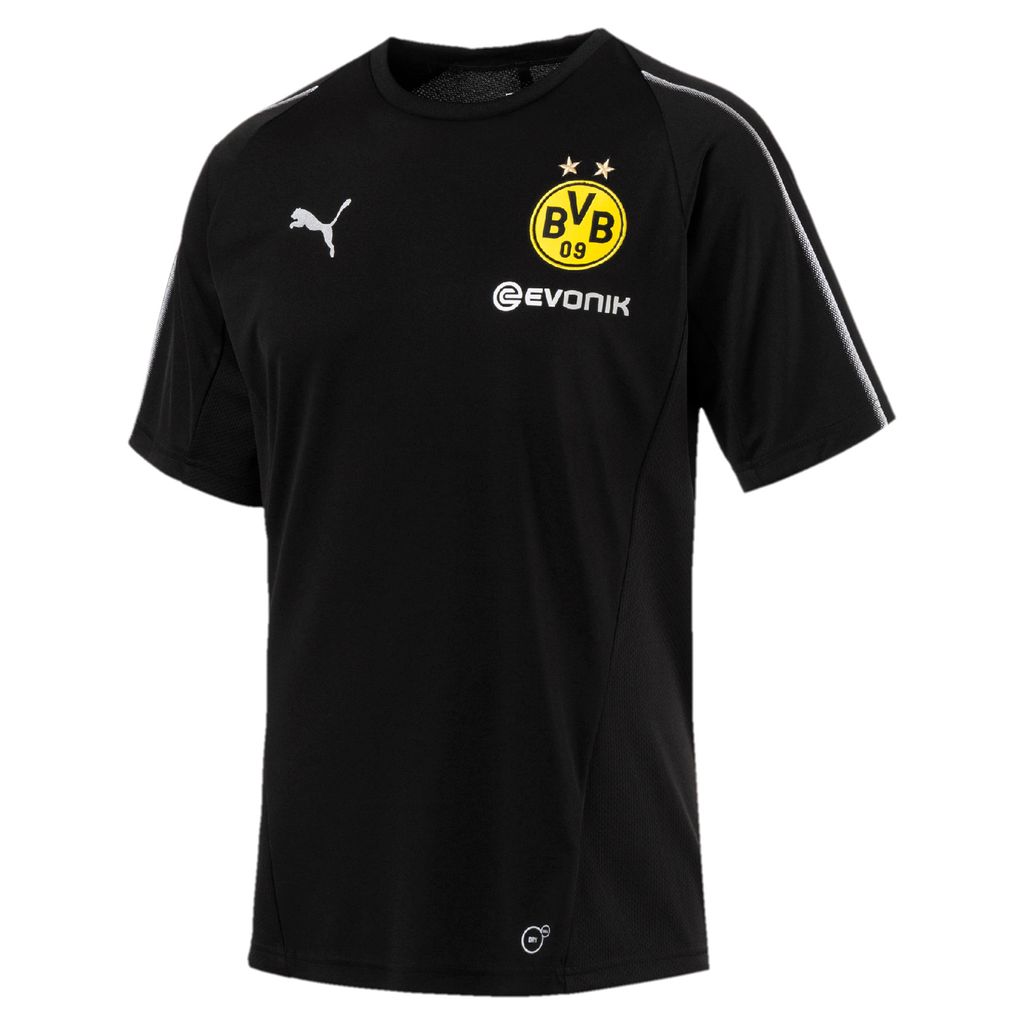 Puma BVB Borussia Dortmund Herren Training Jersey Trikot T-Shirt schwarz/gelb 753358-02, Größe:XL