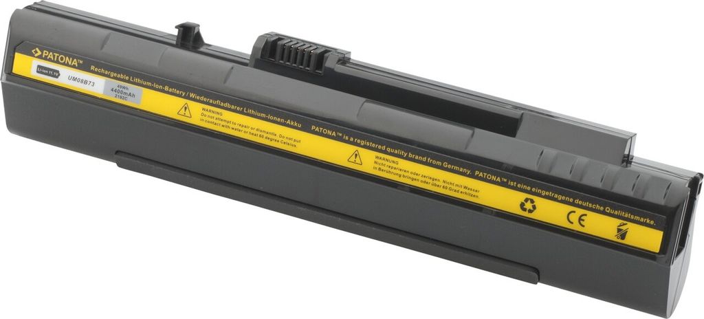 PATONA 2192, Akku, Acer, Aspire One 10.1 (White), Aspire One 8.9 (White), 571, A110, A110-1295, A110-1545, A110-1831,...