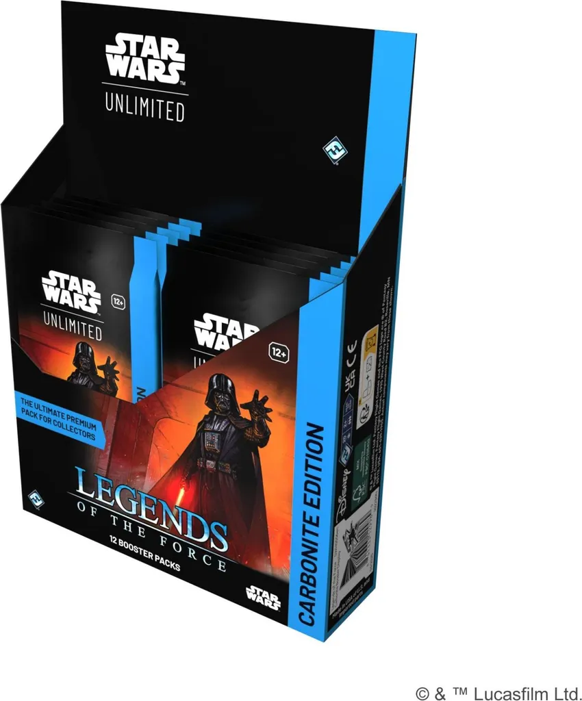 Star Wars Unlimited Les Légendes de la Force Carbonite Booster Anglais
