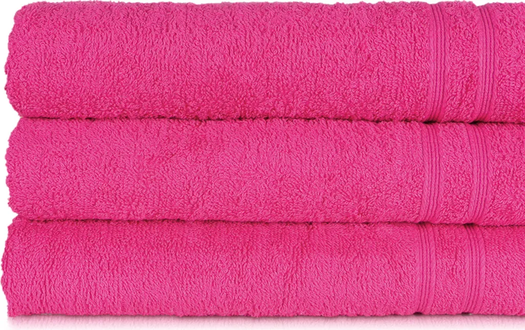 Serviette éponge ultra absorbante série 4 formats coton haute qualité
