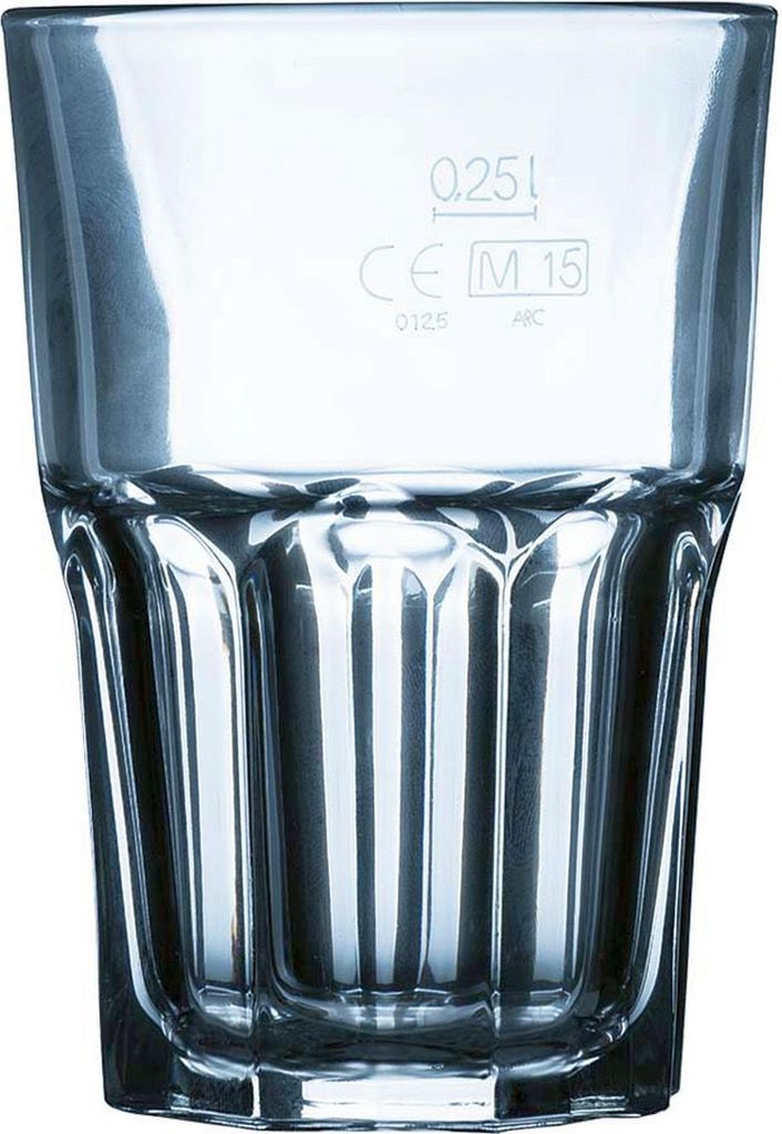 Granity FH35 Longdrink stapelbar 35cl; 0,25l m. Eichmarke - 6 Stück