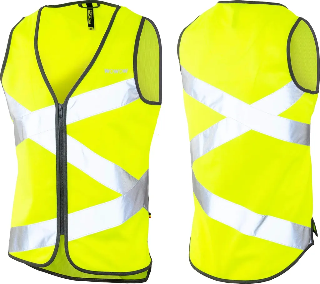 Gilet Riflettente Certificato WOWOW Crossroad Taglia S - Gilet Safe