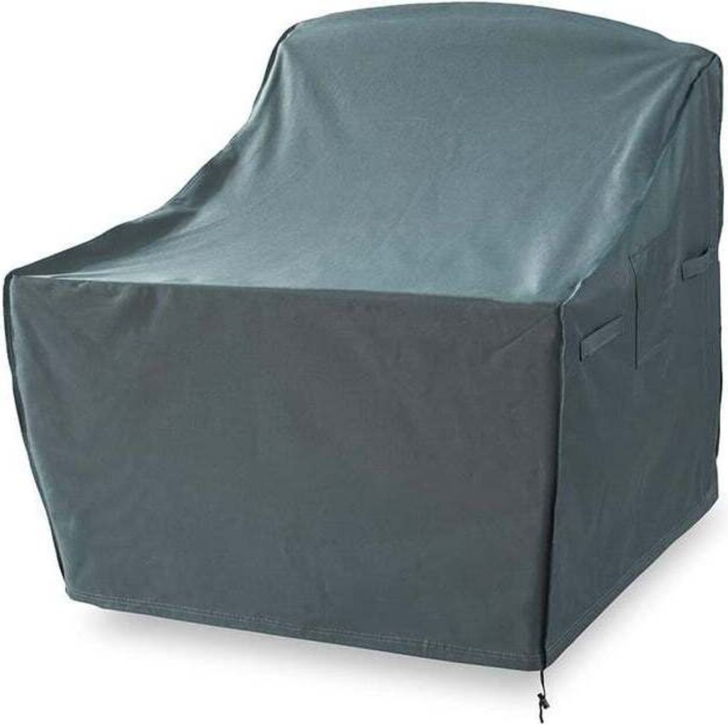 Lumaland Abdeckung für Gartenstühle 64 x 79 x 102 cm Grün/Grau
