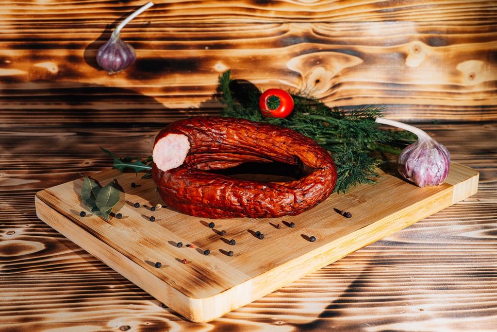 Kiełbasa wiejska krucha ok. 350g - Schronisko Bukowina Zdjęcie produktu 