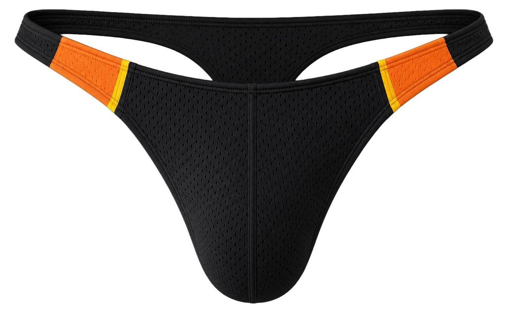 Barcode Berlin - Herren Thongs Unterwäsche - Thong RONAK Black - 1x Größe S