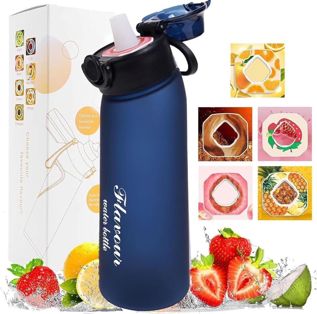 Air-Wasserflasche mit Aromakapseln, 900 ml Produktbild 9