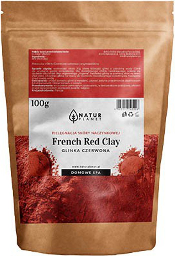 Original französischer Ton - rot 100g NATUR PLANET
