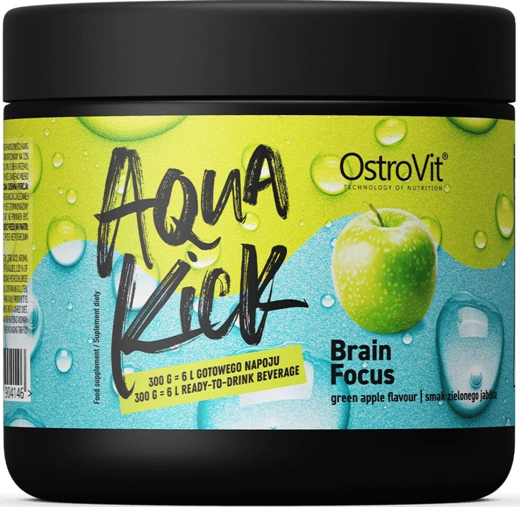 OstroVit | Aqua Kick / Advanced Hydration - Brain Focus Green apple