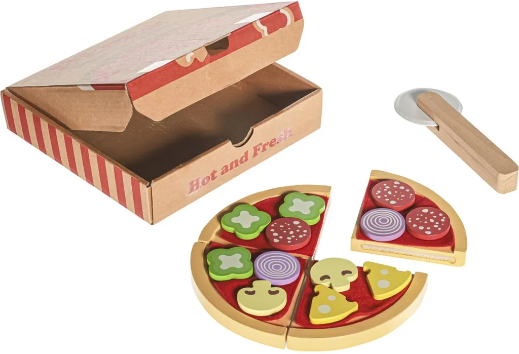 Cuisine enfant : Pizza en bois ZOPA 2023 pour apprendre en s'amusant