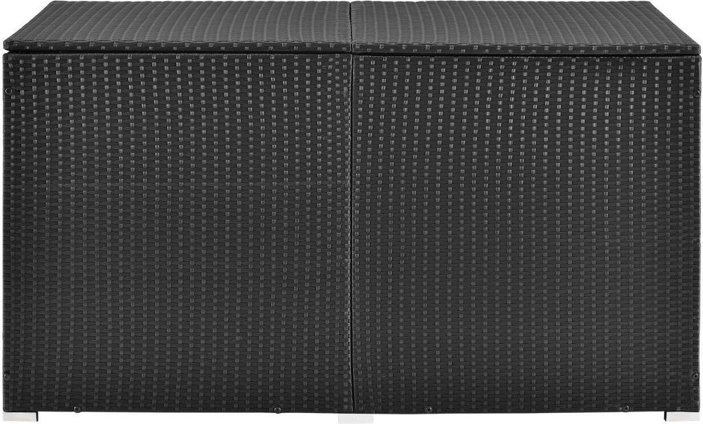 Juskys Polyrattan Auflagenbox Ikaria 950 L inkl. Deckel mit Produktbild 8