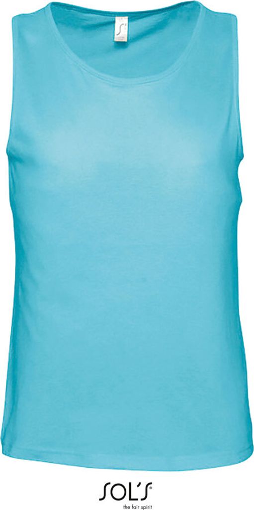 SOLs 11465 | Canotta uomo Justin - Colore: Atoll Blue - Immagine del prodotto 
