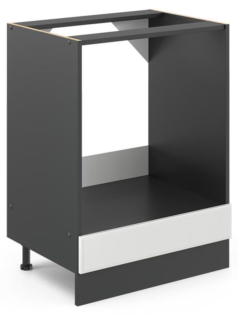 Herdumbauschrank Vicco R-Line Weiß Landhaus 60 cm ohne Produktbild 